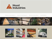 Tablet Screenshot of hoodindustries.com